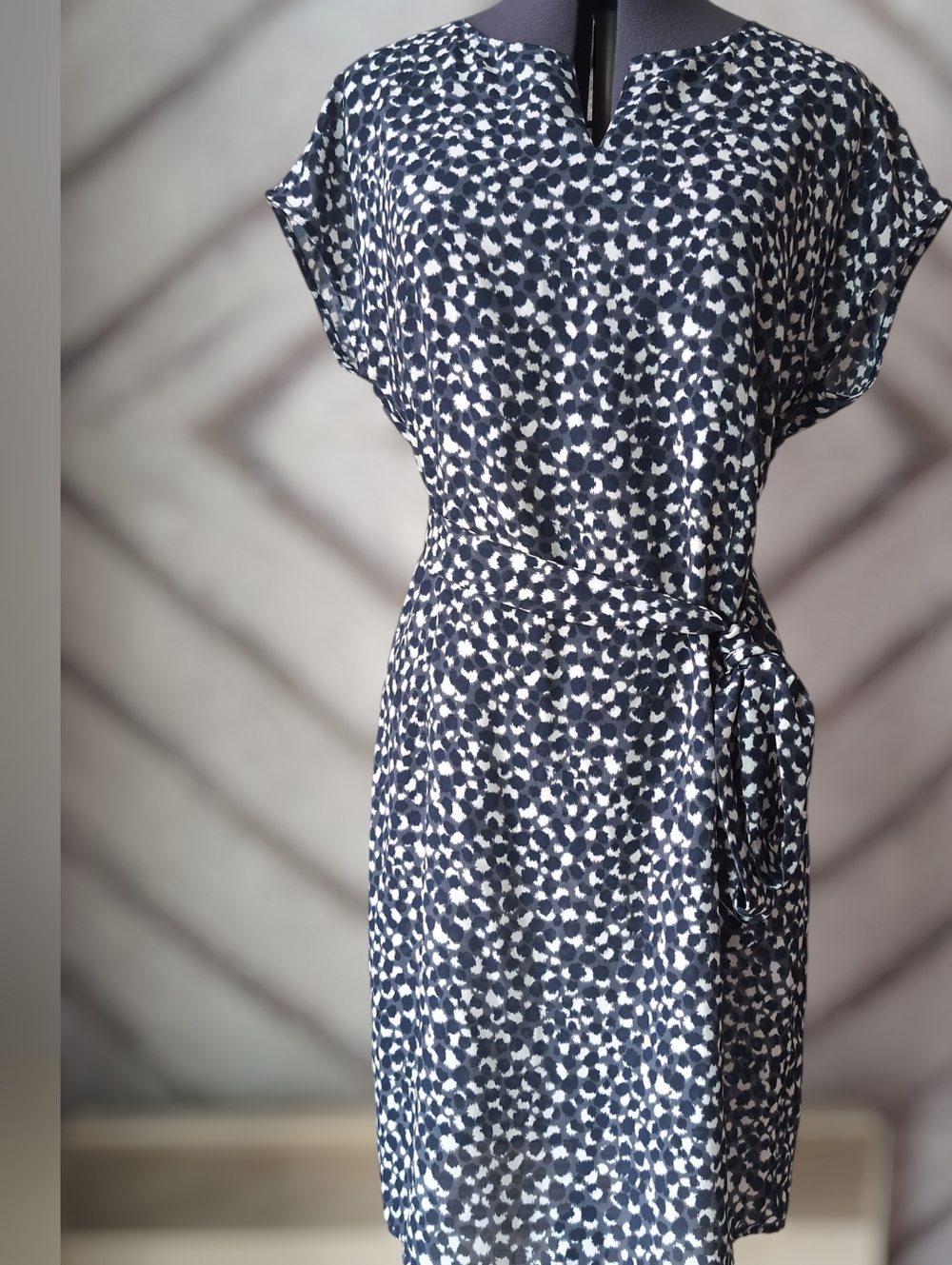 Esprit Blue Patterned Dress